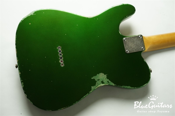 Model T. #166 Medium Aged - Metallic Green with Copper Red