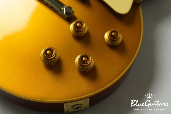 True Historic 1957 Les Paul Gold Top Reissue "Flame Top" - Vintage Antique Gold