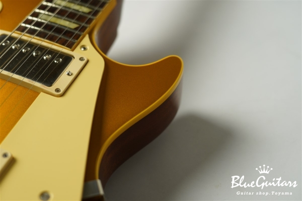 True Historic 1957 Les Paul Gold Top Reissue "Flame Top" - Vintage Antique Gold