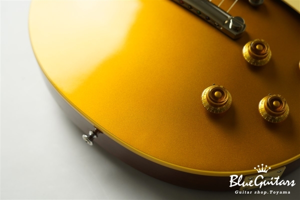True Historic 1957 Les Paul Gold Top Reissue "Flame Top" - Vintage Antique Gold