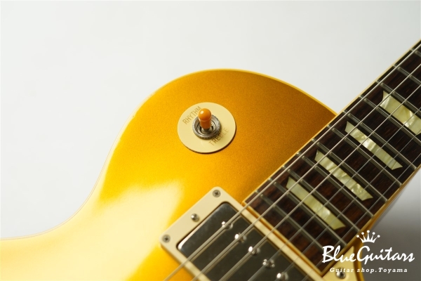 True Historic 1957 Les Paul Gold Top Reissue "Flame Top" - Vintage Antique Gold
