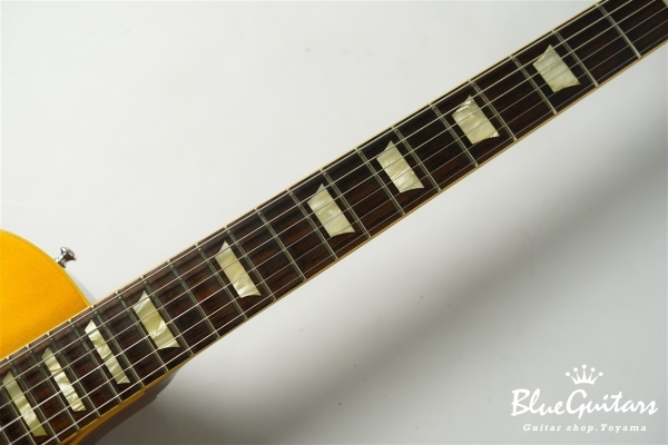 True Historic 1957 Les Paul Gold Top Reissue "Flame Top" - Vintage Antique Gold