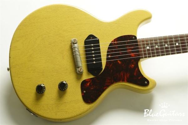 Gibson Custom Shop Limited Run 1958 Les Paul Junior Double Cut Lightly Aged  - TV Yellow | Blue Guitars Online Store