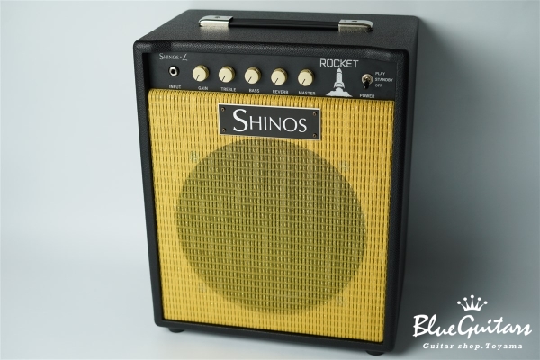 ROCKET【SHINOS & L】 6L6 - Black / CV75 Speaker / AGOT22B/E Transformer / Blue LED