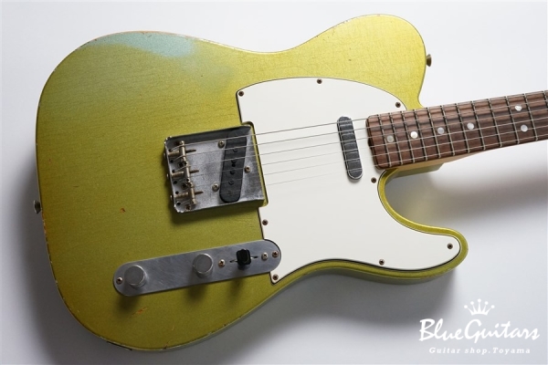 MBS 1967 Telecaster Relic Masterbuilt by Paul Waller - Aged Firemist Silver