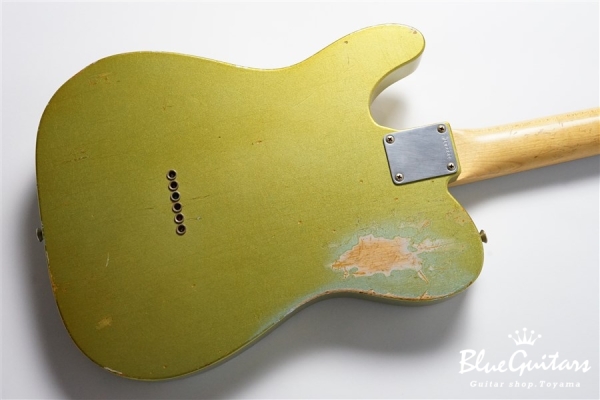 MBS 1967 Telecaster Relic Masterbuilt by Paul Waller - Aged Firemist Silver