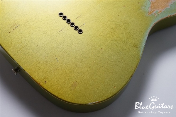 MBS 1967 Telecaster Relic Masterbuilt by Paul Waller - Aged Firemist Silver