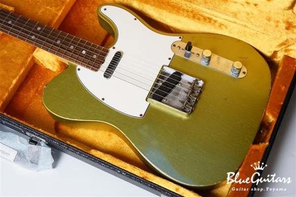MBS 1967 Telecaster Relic Masterbuilt by Paul Waller - Aged Firemist Silver