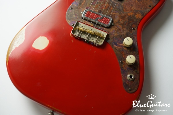 IRIS #172 Medium Aged - Fiesta Red with Copper Red