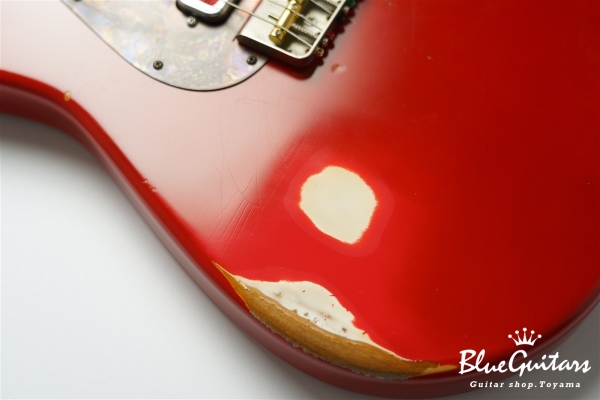 IRIS #172 Medium Aged - Fiesta Red with Copper Red