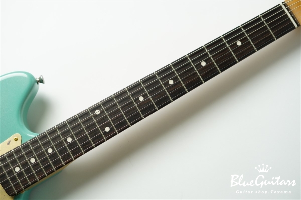 IRIS #158 Multi Layer Medium Aged - Huntington Blue Metallic with Art Texture Brass