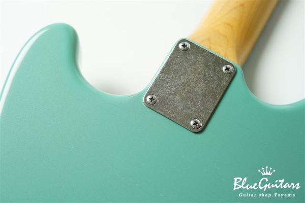 IRIS #158 Multi Layer Medium Aged - Huntington Blue Metallic with Art Texture Brass