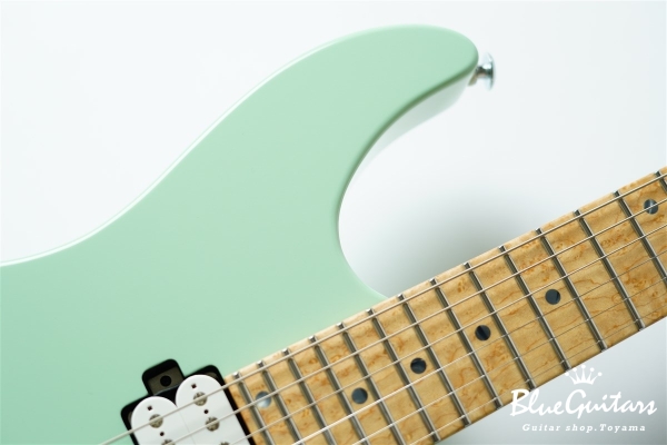 FUTURA-S HH Birds Eye Maple Neck - Surf Green / Matching Head