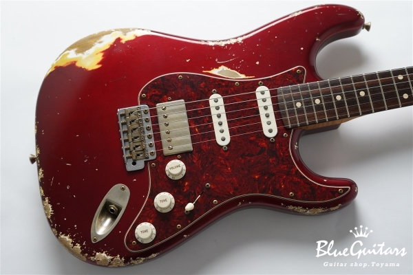 XSC-2 - Dark Candy Apple Red Heavy Aged / Alder / RM-R #3302