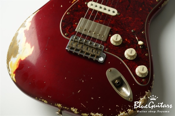 XSC-2 - Dark Candy Apple Red Heavy Aged / Alder / RM-R #3302