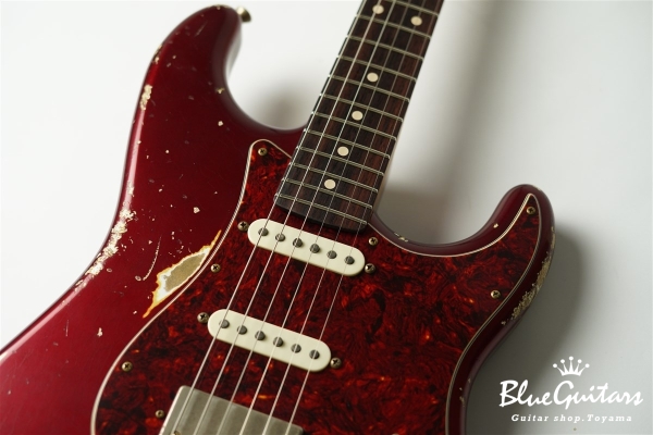 XSC-2 - Dark Candy Apple Red Heavy Aged / Alder / RM-R #3302