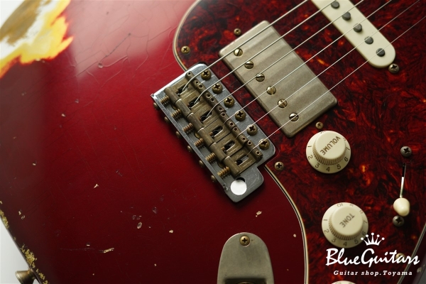 XSC-2 - Dark Candy Apple Red Heavy Aged / Alder / RM-R #3302