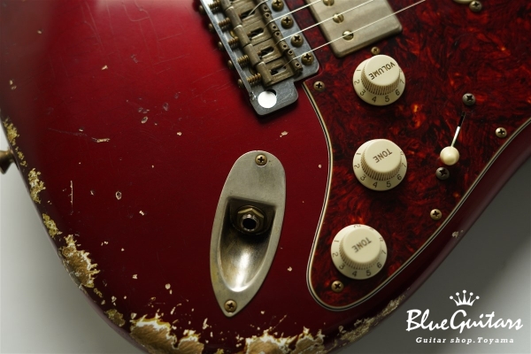 XSC-2 - Dark Candy Apple Red Heavy Aged / Alder / RM-R #3302