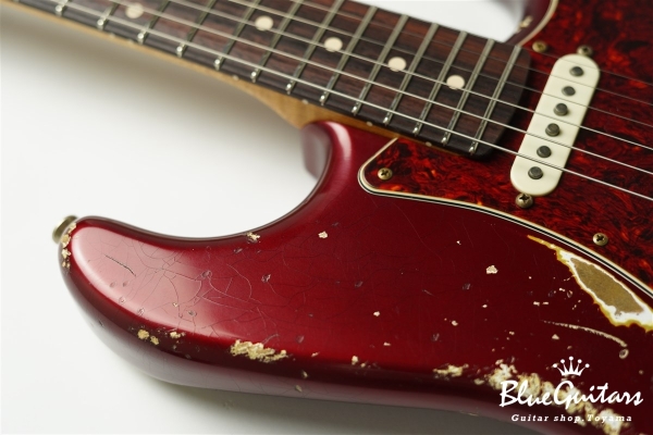 XSC-2 - Dark Candy Apple Red Heavy Aged / Alder / RM-R #3302