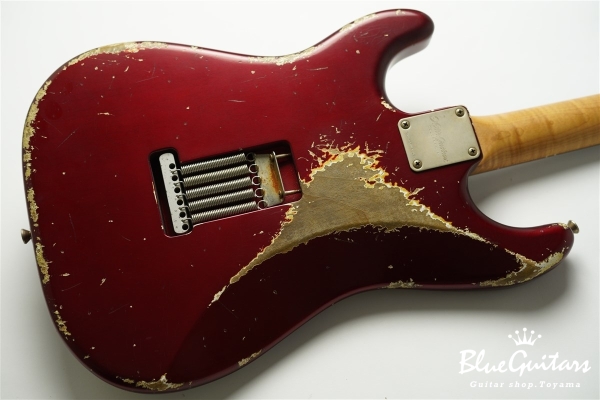 XSC-2 - Dark Candy Apple Red Heavy Aged / Alder / RM-R #3302