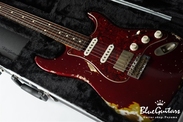 XSC-2 - Dark Candy Apple Red Heavy Aged / Alder / RM-R #3302