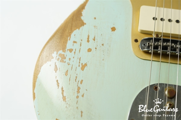 Limited Jazzmaster Heavy Relic - Faded Sonic Blue