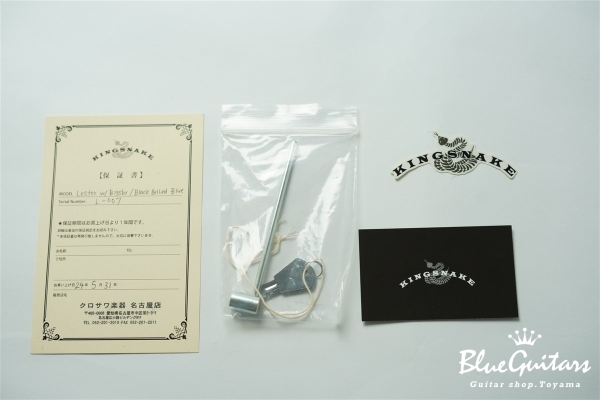 Lester w/ Bigsby - Black Bellied Blue