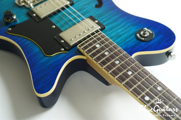 Supreme Collection Trailbreaker Mark-II Tremolo - Transparent Blue Burst #24065