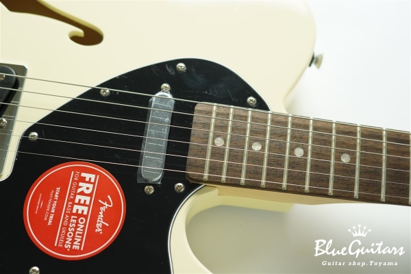 Affinity Series Telecaster Thinline - Olympic White