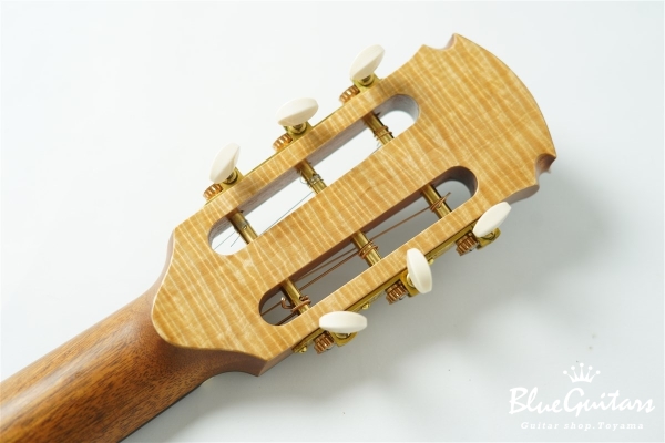 00 12Fret Slotted Headstock - Engelmann Spruce/Figured Tochi