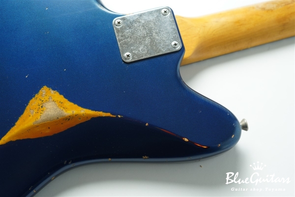 Model JM. #168 Multilayer Heavy Aged - Dark Lake Placid Blue over 3TS with Copper Red