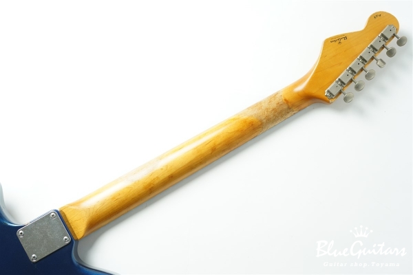 Model JM. #168 Multilayer Heavy Aged - Dark Lake Placid Blue over 3TS with Copper Red