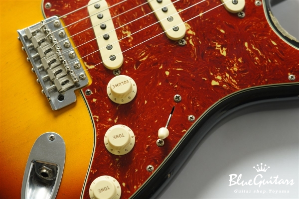 MBS 1963 Stratocaster Relic Masterbuilt by Todd Krause - GALAXY OF STRATS SUNBURST