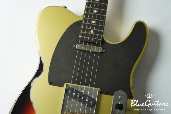 Model T. #209 Multi Layer Heavy Aged - Shoreline Gold over 3TS with Black