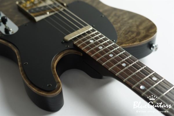 Delta 5A Quilt Top - Trans Black