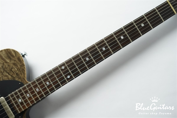 Delta 5A Quilt Top - Trans Black