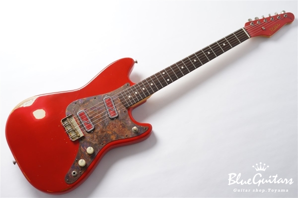 IRIS #172 Medium Aged - Fiesta Red with Copper Red