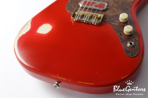 IRIS #172 Medium Aged - Fiesta Red with Copper Red