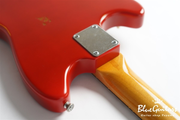 IRIS #172 Medium Aged - Fiesta Red with Copper Red