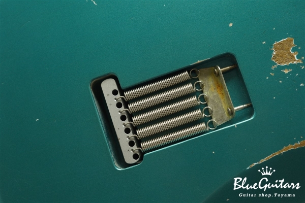 XSC-4 Pelham Blue Medium Aged / Alder / Roasted Flame Maple Reverse Head #3907