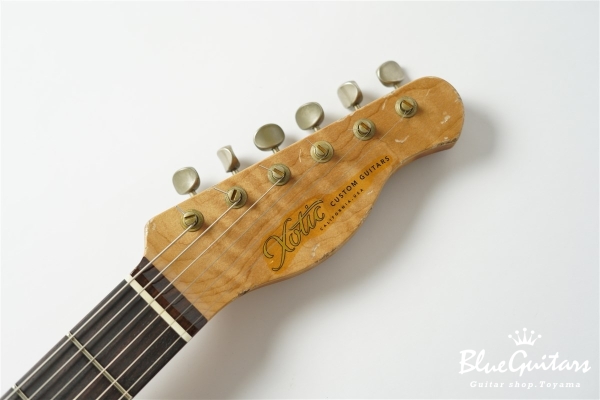 XTC-1 Vintage Charcoal Frost Metallic over 3 Tone Burst Heavy Aged / Alder / Roasted Flame Maple #3911