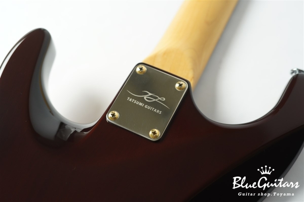 Standard Quilt Maple Top - Trans Honey / Matching Quilt Headstock