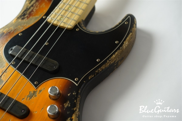 XJ-1T 4st 2 Tone Burst Super Heavy Aged / Ash / M #3264