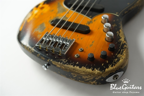 XJ-1T 4st 2 Tone Burst Super Heavy Aged / Ash / M #3264