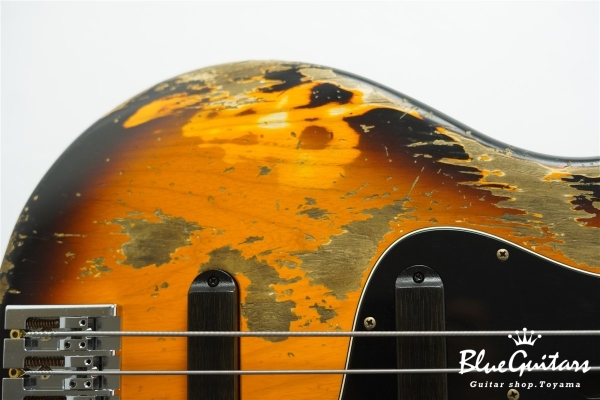 XJ-1T 4st 2 Tone Burst Super Heavy Aged / Ash / M #3264