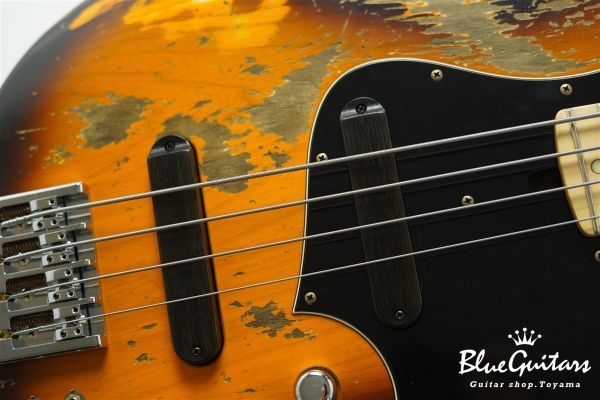 XJ-1T 4st 2 Tone Burst Super Heavy Aged / Ash / M #3264