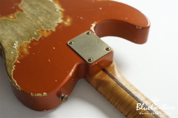 XTC-1 Vintage Coppeer Metallic Heavy Aged / Ash / Roasted Flame Maple #3908