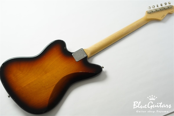 Model JM. Patina #236 Light Aged - 3 Tone Burst with Silver