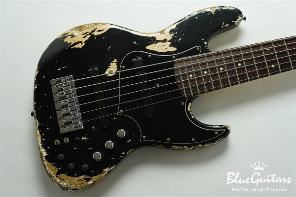 XJ-1T / 6st / Black over Shoreline Gold Heavy Aged / Ash / R / HRI #3367