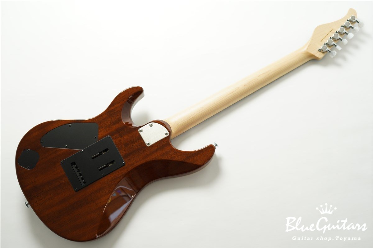 FUTURA-S HH / Quilt Maple Top, Fiji Mahogany Back - Faded Lazuli Blue